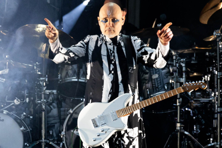 Billy Corgan mit seiner Reverend Z-One MSF