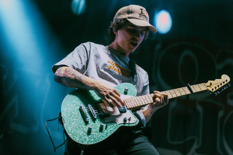 Chris Freeman mit seiner Reverend TS