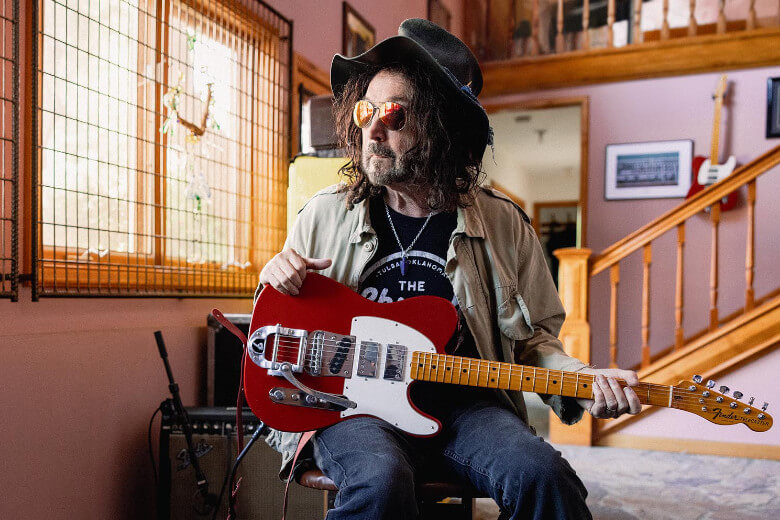 Mike Campbell mit seiner Fender
