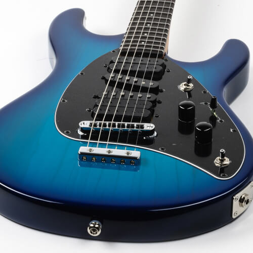 Thumbnail Steve Morse Music Man Standard Blue Burst Bild 03